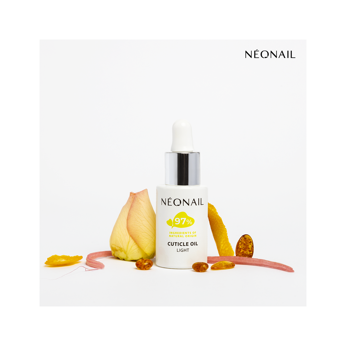 Olio per cuticole con pipetta 6,5 ml - Oil Light